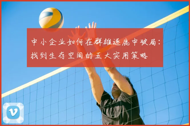 中小企业如何在群雄逐鹿中破局：找到生存空间的五大实用策略